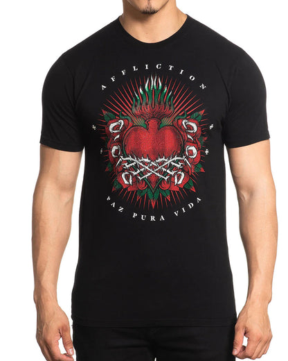 Men's Eternal Kingdom T-Shirt by Affliction from Skip’s Western Outfitters | AFL-A25082-XS-BLACK