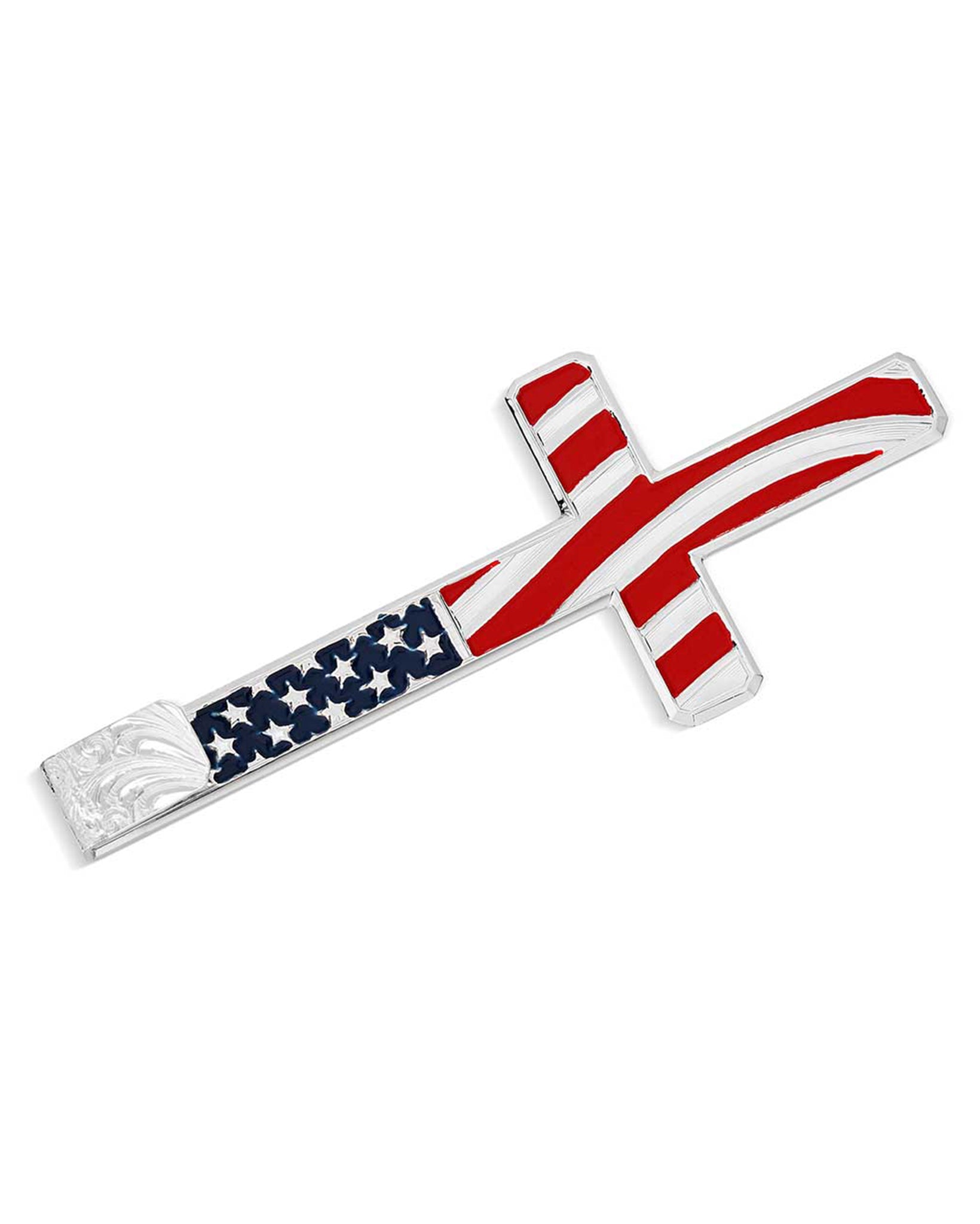 American Made Faith Hat Cross by Montana Silversmiths from Skip’s Western Outfitters | MON-AMHF5891-O/S