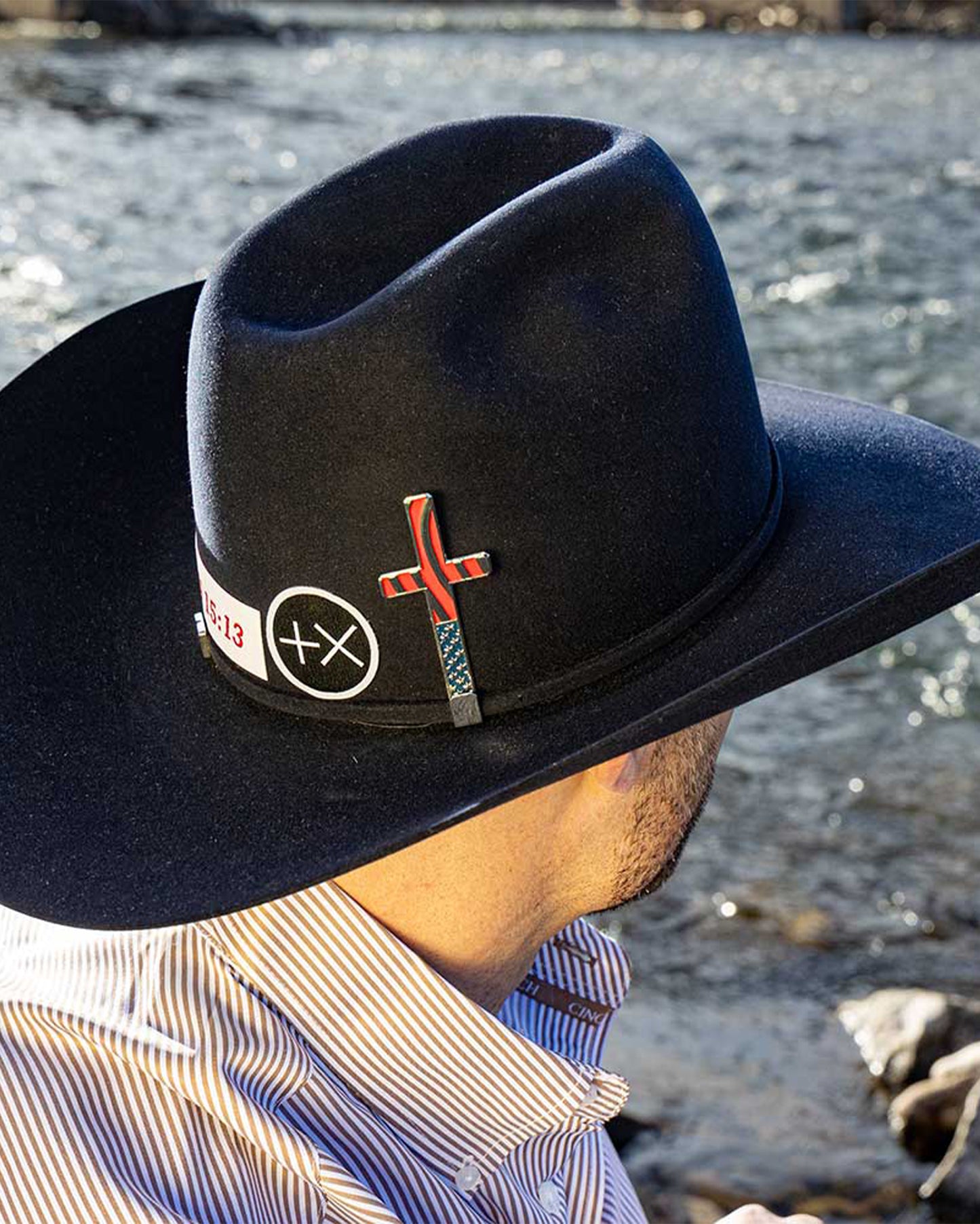 American Made Faith Hat Cross