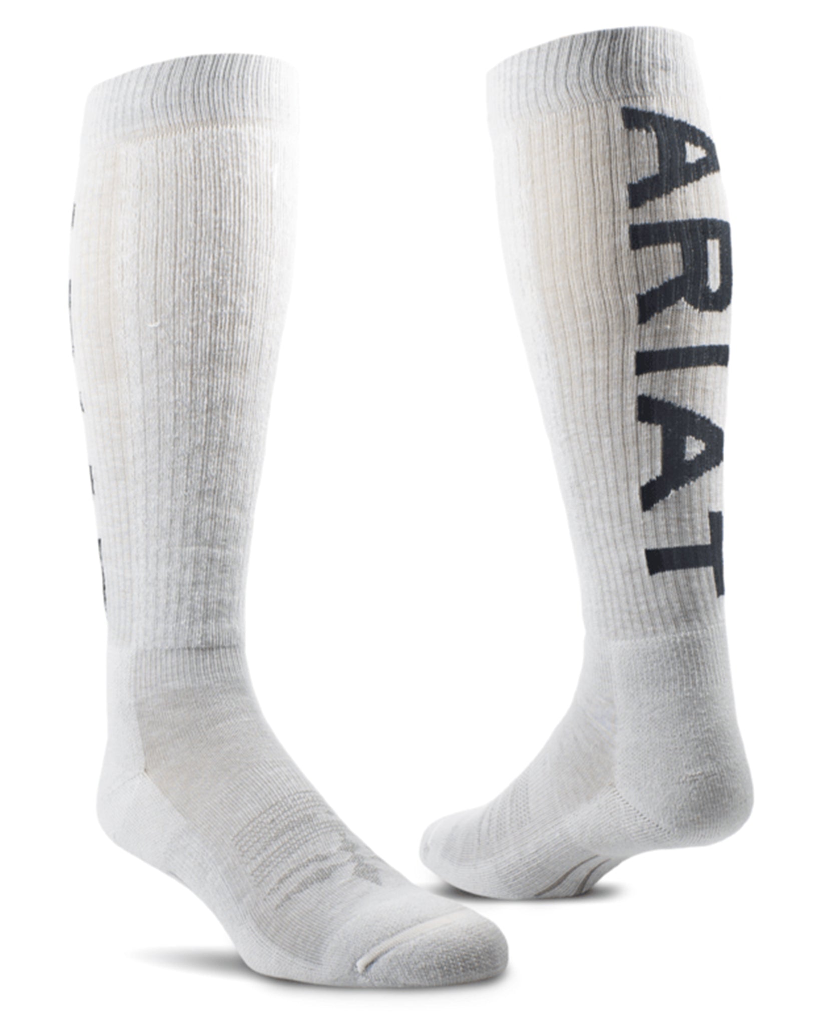 Over the Calf Western Boot Socks by NESTERHOSIERY from Skip’s Western Outfitters | NES-AR2345-050-M-GREY