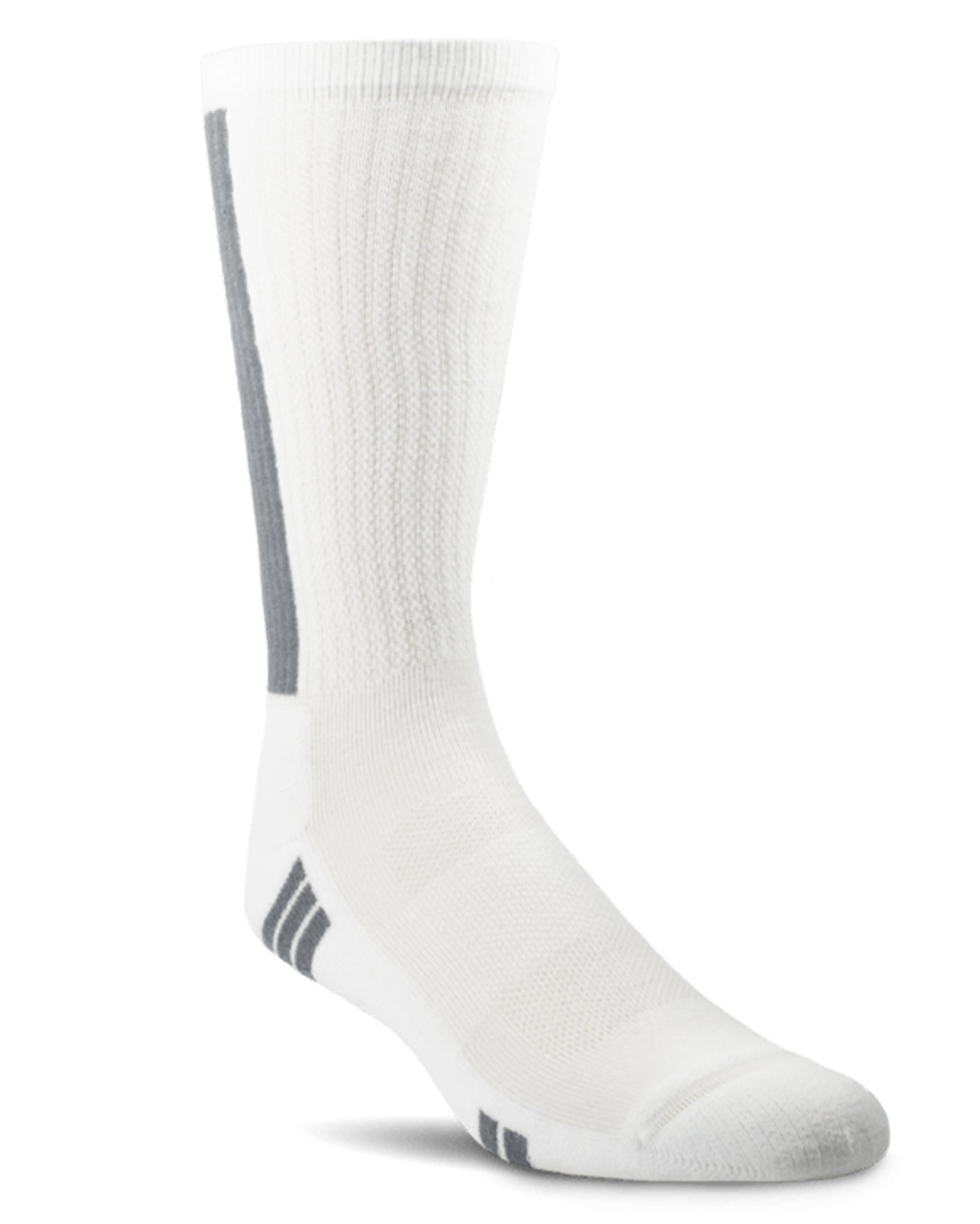 VentTEK Mid Calf Performance Socks by NESTERHOSIERY from Skip’s Western Outfitters | NES-AR2351-100-M-WHITE