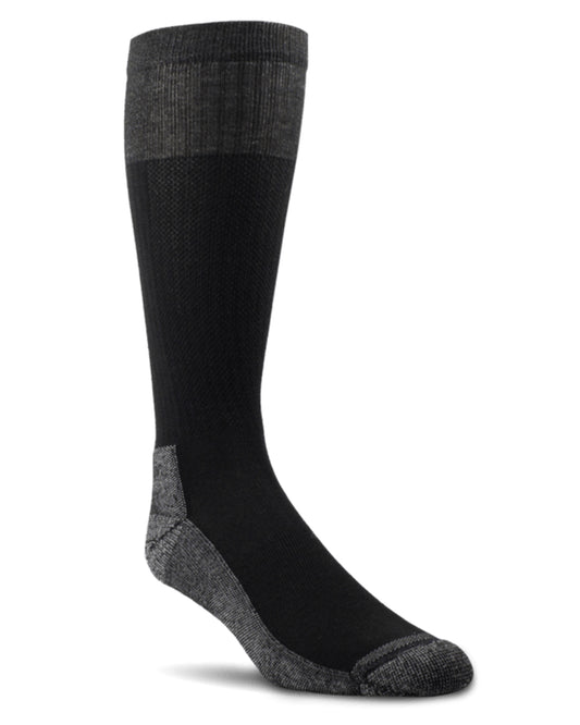 VentTEK Western Boot Sock by NESTERHOSIERY from Skip’s Western Outfitters | NES-AR2728-002-M-BLACK