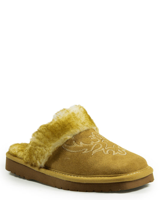 Women's Jackie Square Toe Exotic Slippers