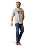 Men's USA Banner Shield T-Shirt