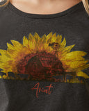 Women's Ariat Sunflower Cow T-Shirt