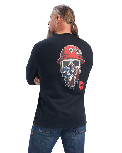 Men's FR Born For This T-Shirt by Ariat from Skip’s Western Outfitters | ARI-10041479-SML-Black