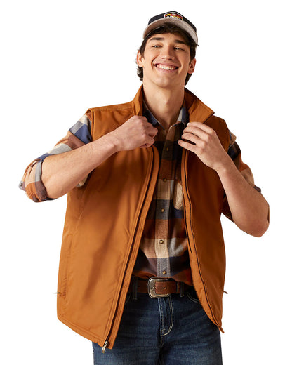 Men's Team Logo Insulated Vest by Ariat from Skip’s Western Outfitters | ARI-10046718-SML