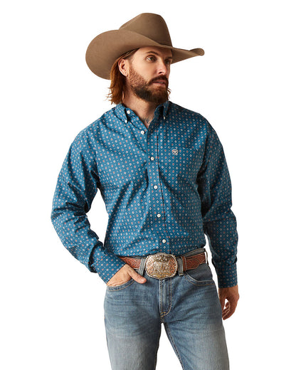 Men's Wrinkle Free Garrick Shirt by Ariat from Skip’s Western Outfitters | ARI-10047341-XS
