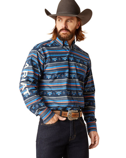 Men's Team Chandler Classic Fit Shirt by Ariat from Skip’s Western Outfitters | ARI-10047348-XS