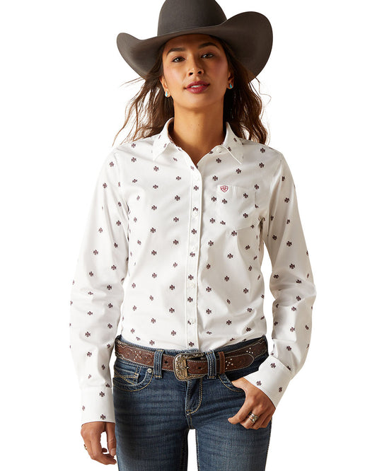 Women's Kirby Stretch Shirt by Ariat from Skip’s Western Outfitters | ARI-10047236-XS