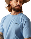 Men's Ariat Wheat Flag T-Shirt