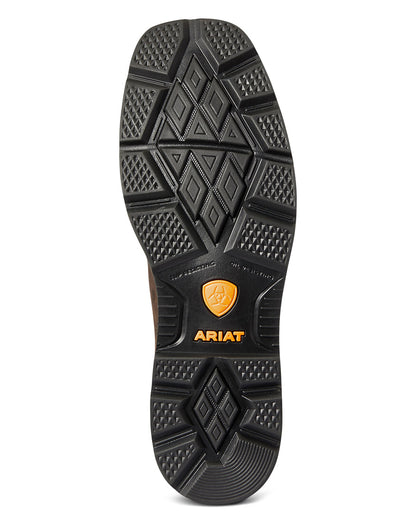 Men's Groundbreaker Chelsea Wide Square Toe Waterproof Work Boots by Ariat from Skip's Western Outfitters