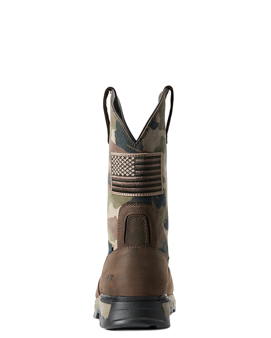 Men's Rebar Flex Patriot Waterproof Composite Toe Work Boots