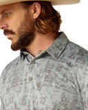 Men's Charger 2.0 Printed Polo