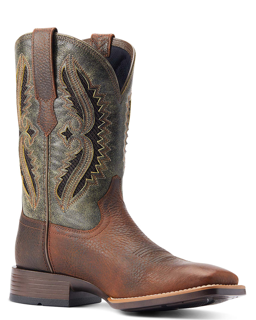 Men's Rowder VentTEK 360° Cowboy Western Boots by Ariat from Skip’s Western Outfitters | ARI-10044478-070-D