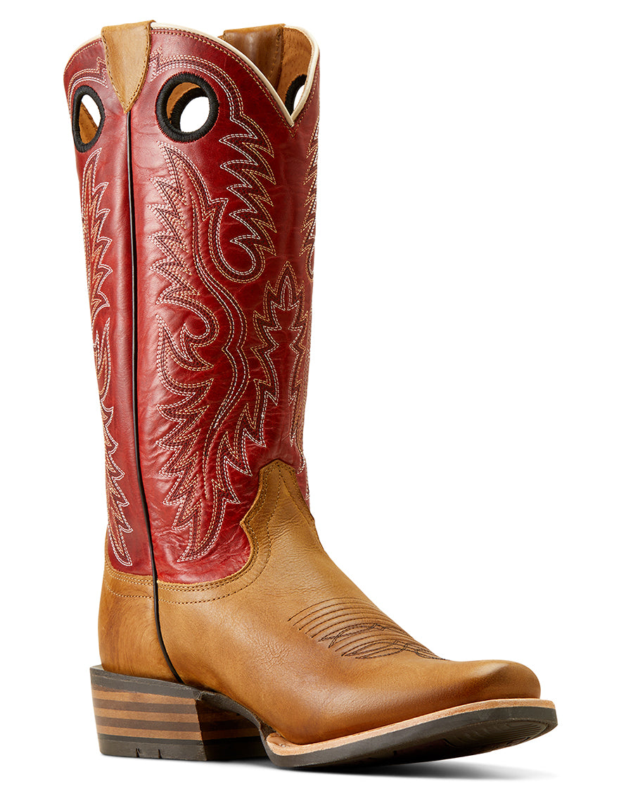 Men's Ringer Cowboy Western Boots by Ariat from Skip’s Western Outfitters | ARI-10050878-090-B