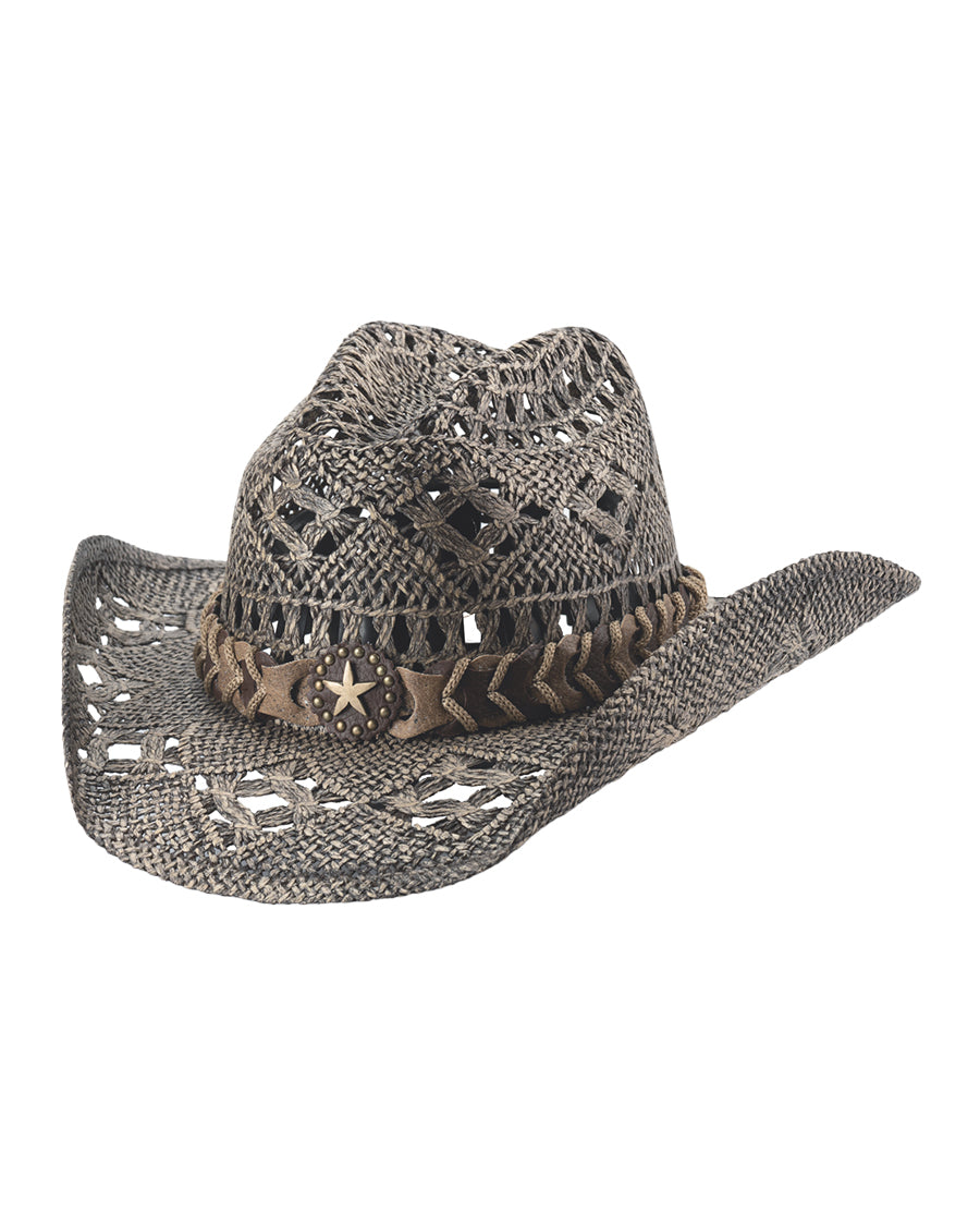Naughty Girl Toyo Straw Hat by Bullhide from Skip’s Western Outfitters | MOT-2649-S-ASH-DISTRESSED
