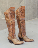 Women's Aretha Python Print Western Boots