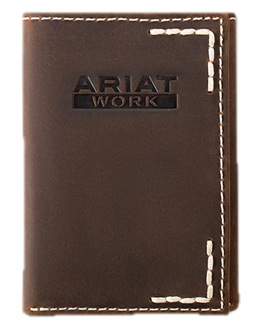 Men's Thick Stitch Trifold Wallet