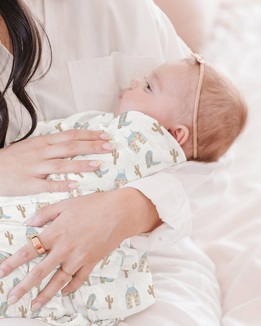 Howdy Partner Swaddle Blanket Set - Jf32020Hpb