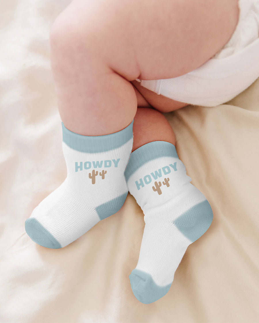Howdy Partner Baby Socks Trio - Jf32025Hpb
