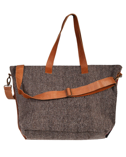 Women's Serape Wool Tote