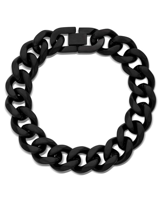 Midnight Cuban Link Bracelet by Montana Silversmiths from Skip’s Western Outfitters | MON-BC6094-O/S