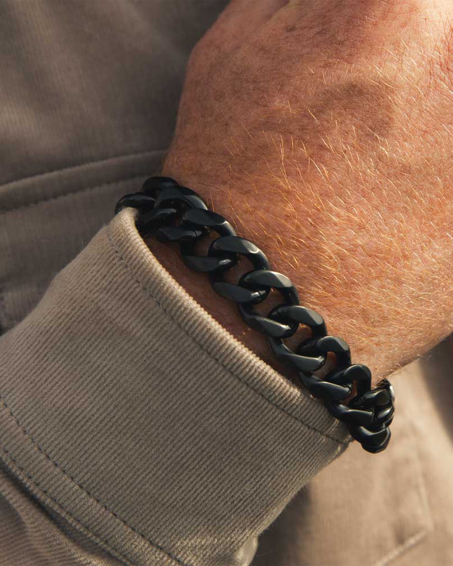 Midnight Cuban Link Bracelet