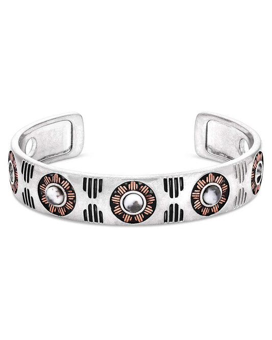 Western Sands Cuff Bracelet by Montana Silversmiths from Skip’s Western Outfitters | MON-BC6113-O/S