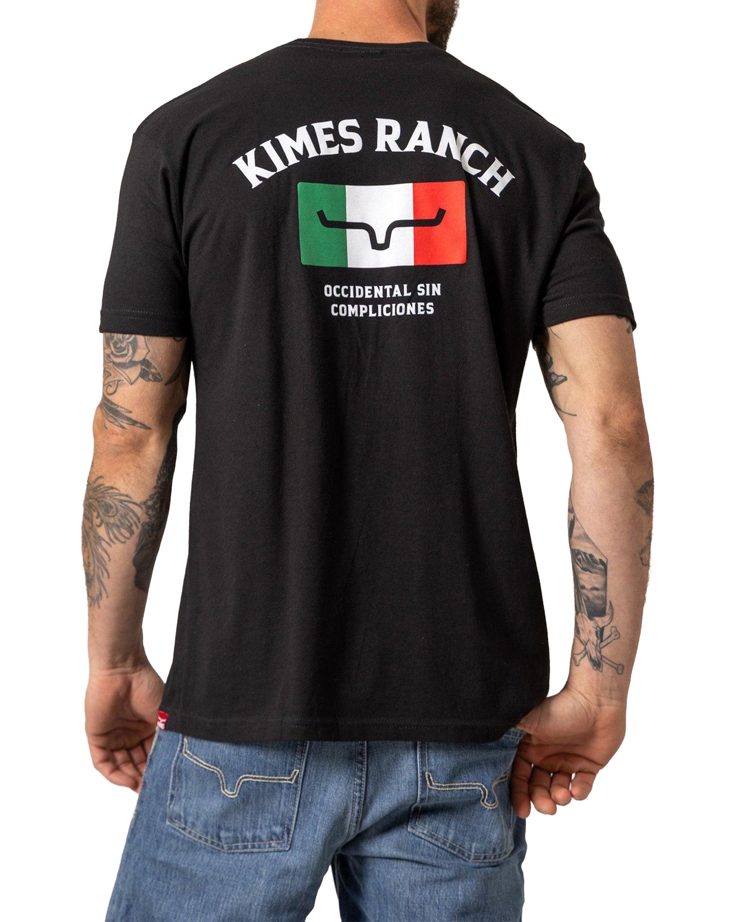 Men's Bandera Short Sleeve T-Shirt - Msh0000040-Bk001