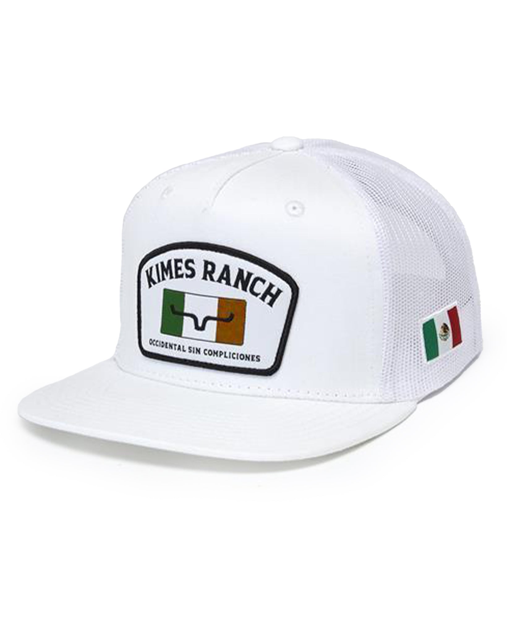Kimes Ranch Bandera Cap in White at Skip's Western Outfitters