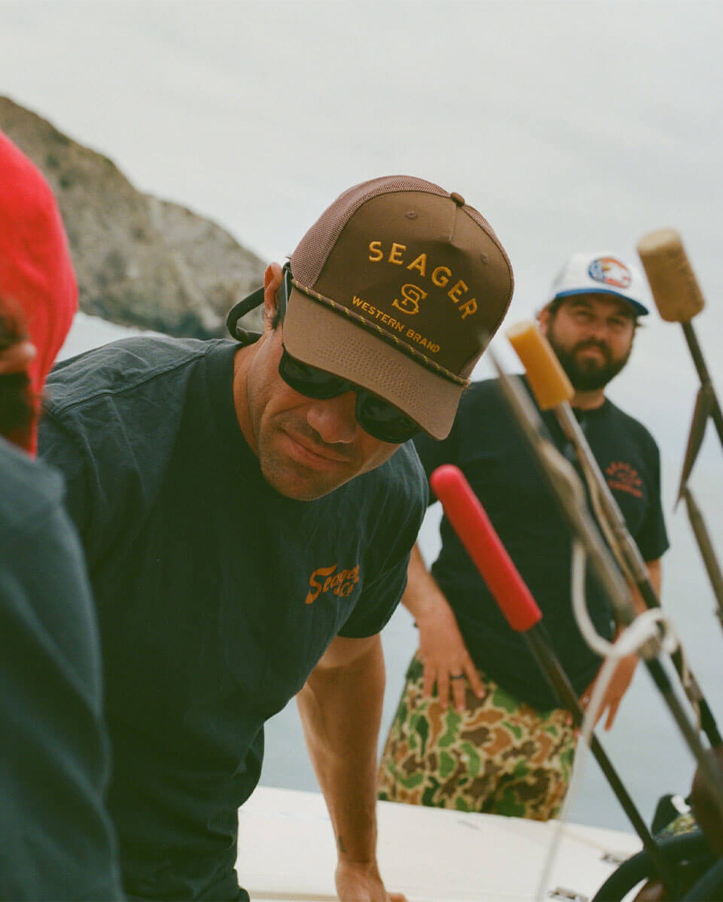 Branded Trucker Snapback Cap