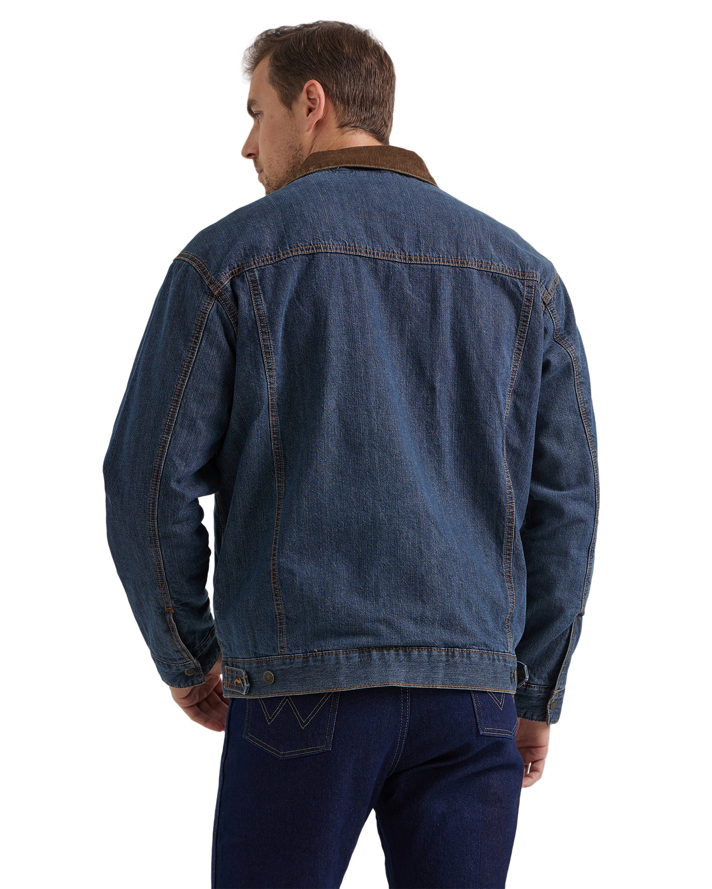 Men's Concealed Carry Blanket Lined Denim Jacket