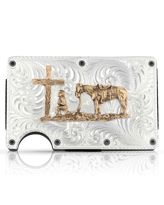 Credit Card Case with Money Clip by Montana Silversmiths from Skip’s Western Outfitters | MON-CRCARD2-731-O/S-REG