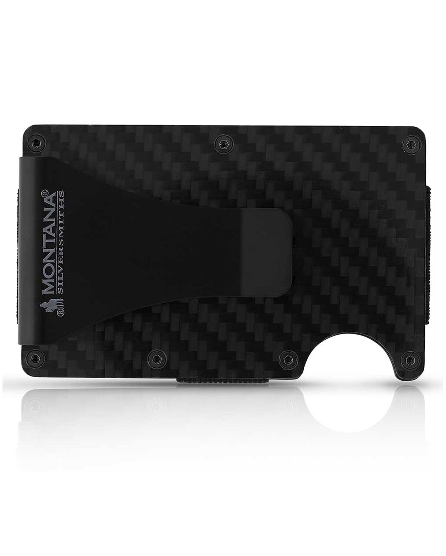 Dawn's Early Light Gunmetal Credit Card and Cash Case