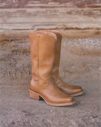 Tecovas Women's The Charlie in Camel Cowhide Western Boots - 20060-Cml