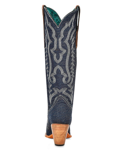 Corral Z5226 Women's Handcrafted Pointed Toe Cowgirl Boots in Brown at Skip's Western Outfitters