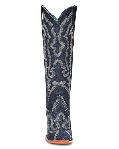 Corral Z5226 Women's Handcrafted Pointed Toe Cowgirl Boots in Brown at Skip's Western Outfitters