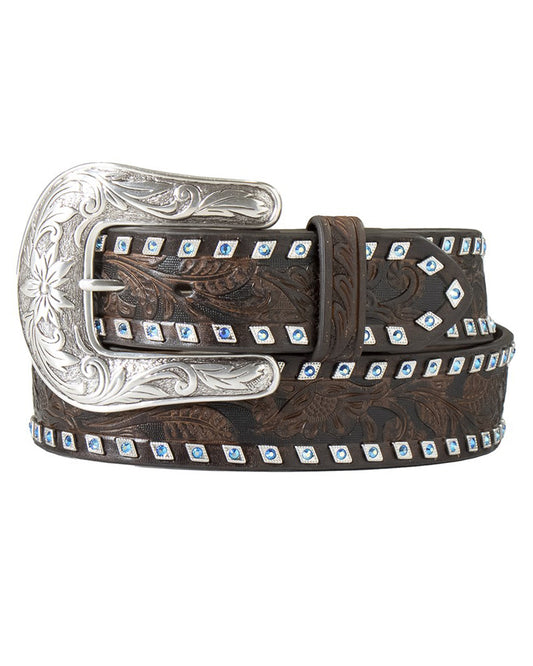 Floral Embossed Belt