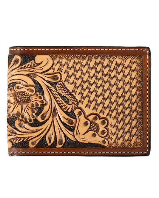 Basket Weave Bifold Wallet - D250014108
