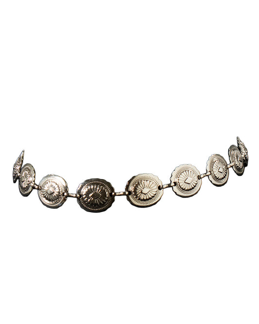 Floral Concho Hatband - D740001436