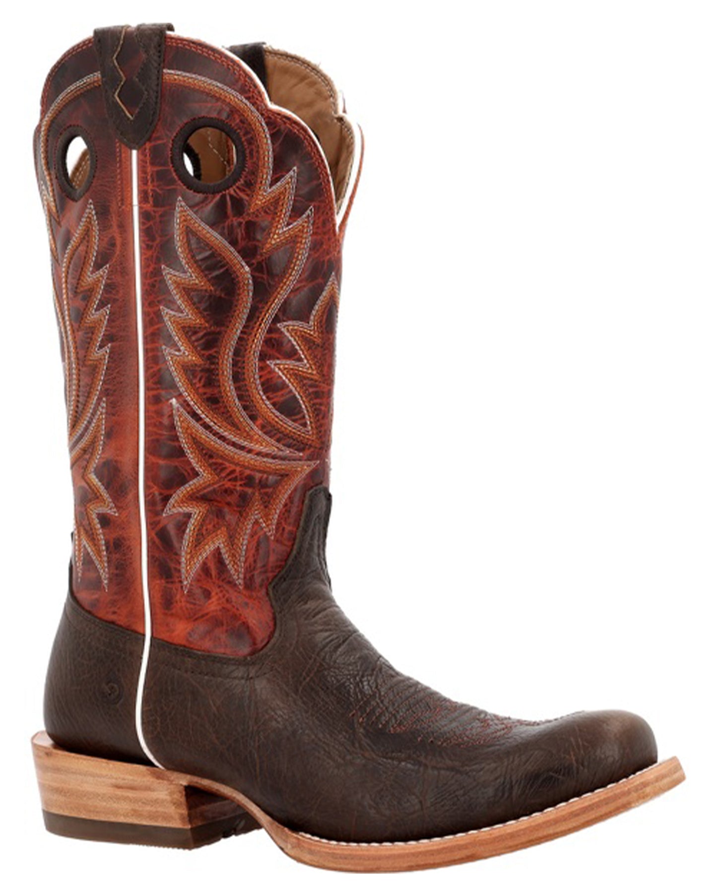 Men's PRCA Collection Shrunken Bullhide Western Boots by Durango from Skip’s Western Outfitters | DUR-DDB0464-070-B