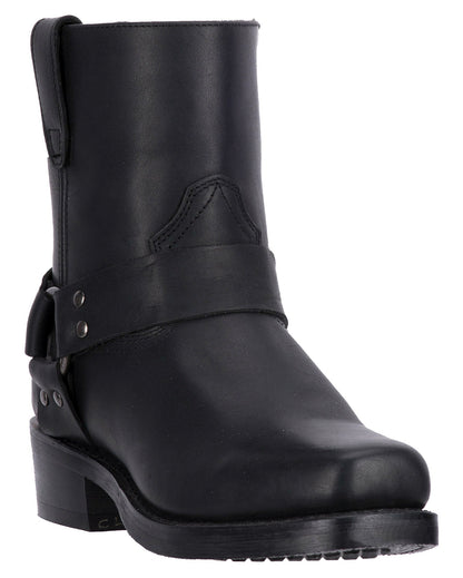Dingo Men's Rev Up Harness Boots in  with Medium Square Toe at Skip's Western Outfitters | DI19090-BLACK
