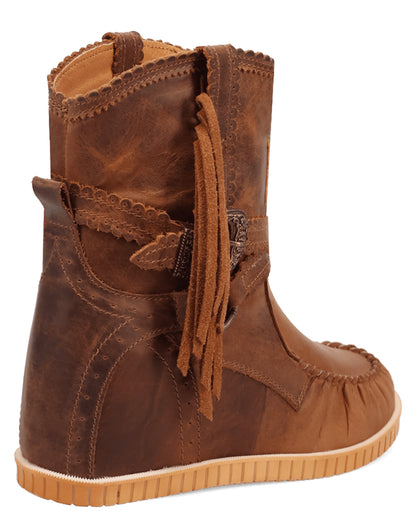 Dingo Women's Montauk Western Boots in Brown with Round Toe at Skip's Western Outfitters | DI2224-Brown