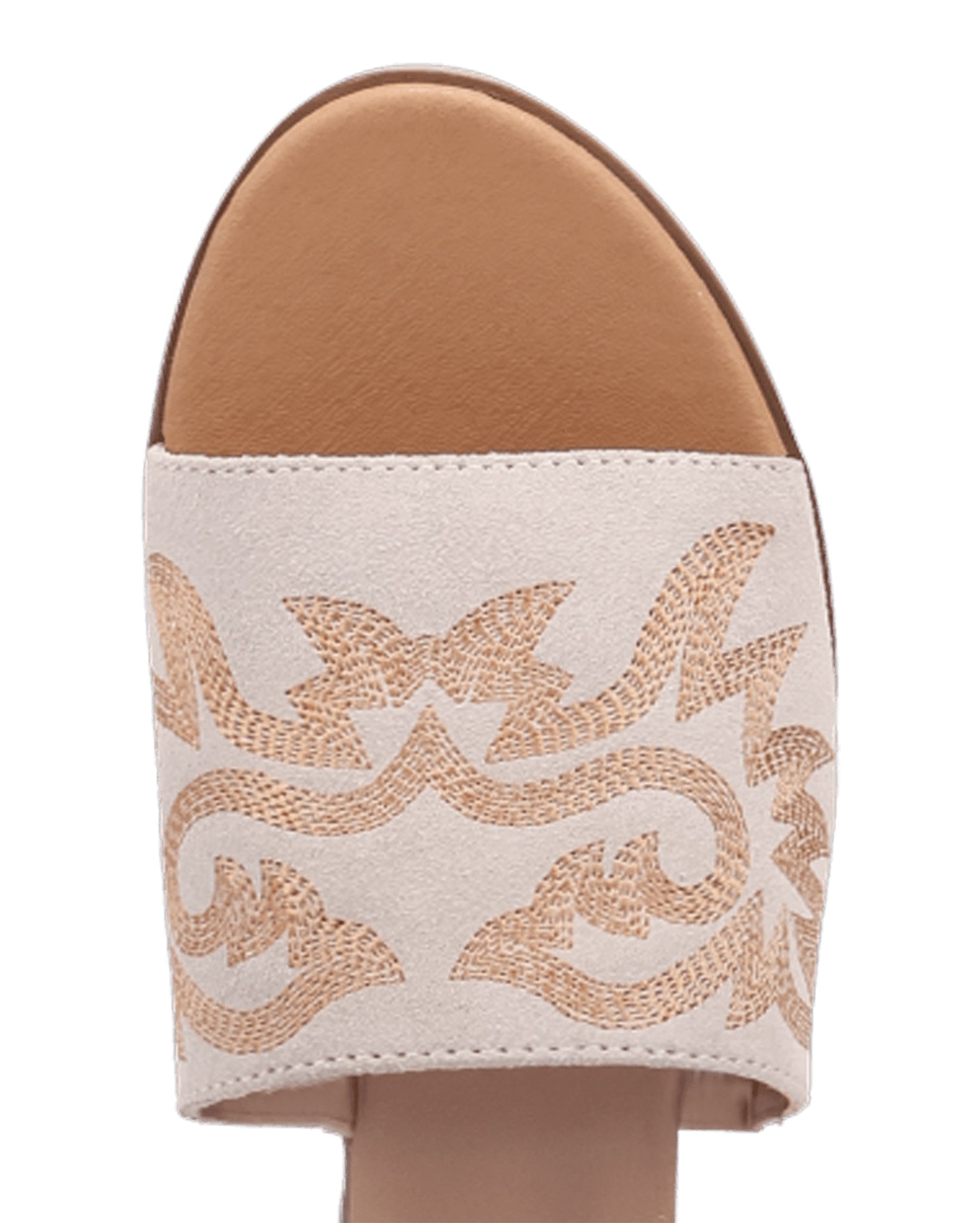 Dingo Women's Lasso Sandals in White with  Toe at Skip's Western Outfitters | DI2235-White