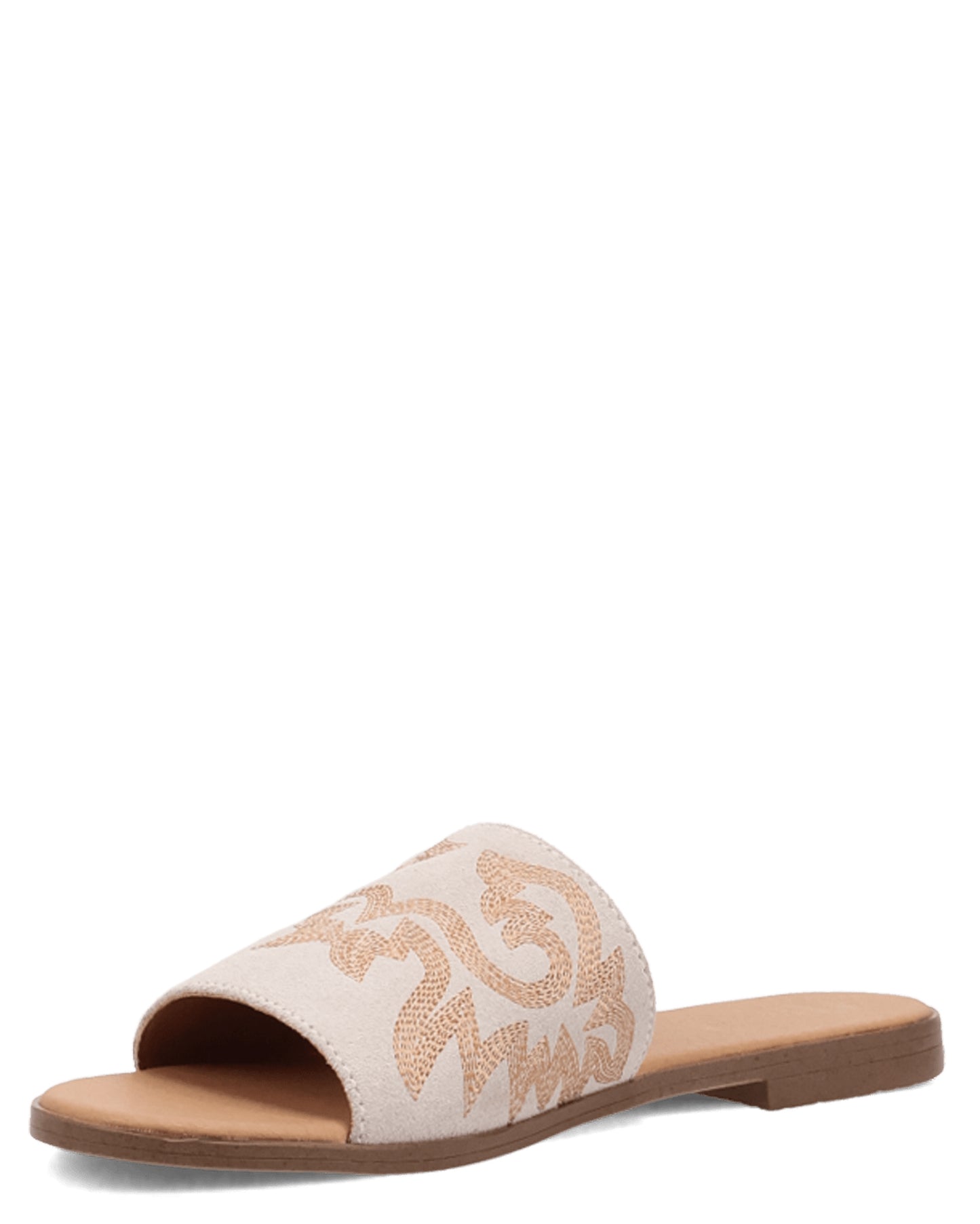 Dingo Women's Lasso Sandals in White with  Toe at Skip's Western Outfitters | DI2235-White