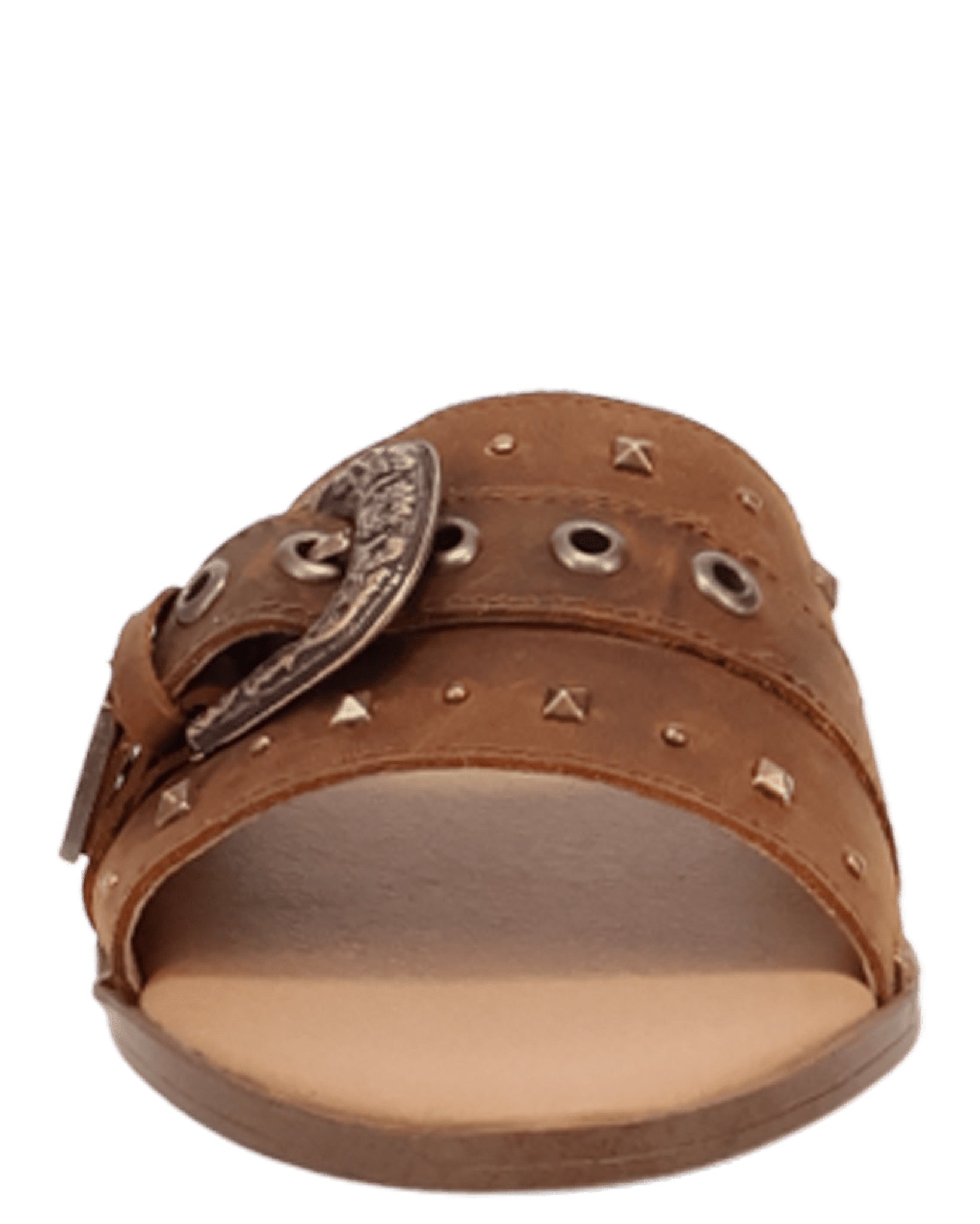 Dingo Women's Lariat Sandals in Brown with  Toe at Skip's Western Outfitters | DI2268-Brown