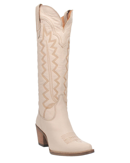 Dingo Women's High Cotton Western Boots in Sand with Snip Toe at Skip's Western Outfitters | DI936-SAND