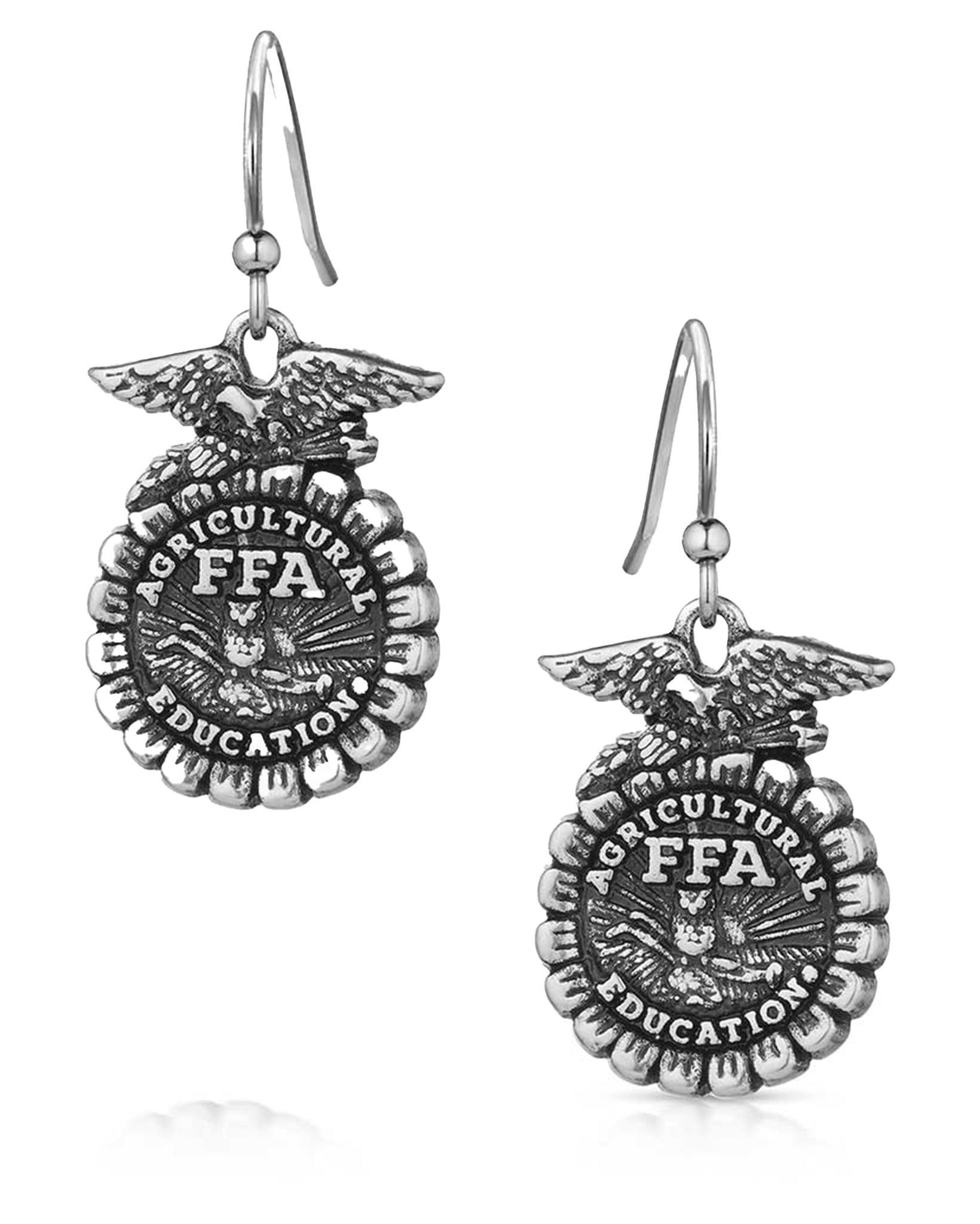 FFA Emblem Earrings by Montana Silversmiths from Skip’s Western Outfitters | MON-ER5883-O/S