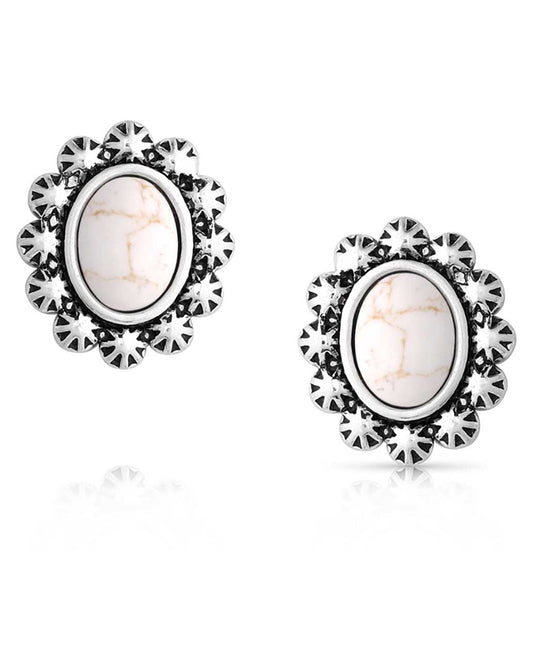 Heaven's Halo Earrings by Montana Silversmiths from Skip’s Western Outfitters | MON-ER6018-O/S